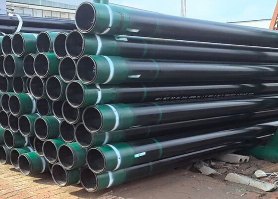 गुणवत्ता  API5CT N80 L80 P110 Steel Casing Pipe with 2.11mm-300mm Thickness for Water Transport फैक्टरी