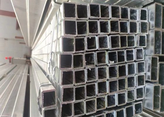 प्रमाणित मानकों और विभिन्न सामग्रियों के साथ जस्ती खोखले स्टील अनुभाग