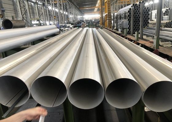 2B सतह खत्म तापमान प्रतिरोध स्टेनलेस स्टील ट्यूबलर उत्पाद 304L ग्रेड के साथ