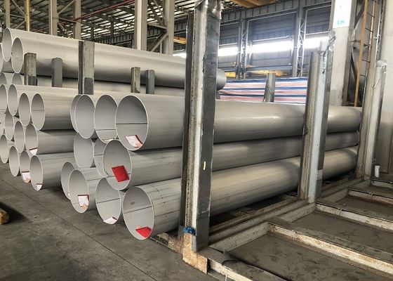 ASTM A270 स्टैंडर्ड स्टेनलेस स्टील पाइप ट्यूबिंग 2 मिमी-550 मिमी व्यास के साथ पॉलिश 2 बी फिनिश