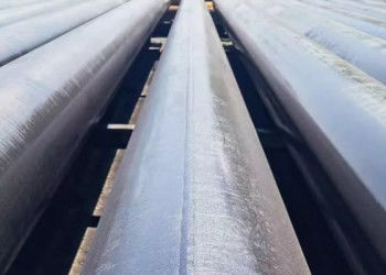 औद्योगिक पाइपलाइन और संरचना परियोजनाओं के लिए गोल LSAW स्टील पाइप FBE 3PE 3PP