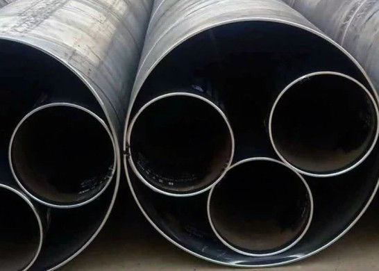 एसजीएस निरीक्षण एसएसएडब्ल्यू वेल्डेड स्टील पाइप 5mm-25.4mm मोटाई