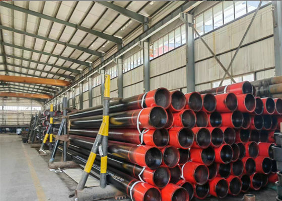 कार्बन कार्बन स्टील केशिंग ट्यूब के साथ पुरुष/महिला threaded अंत API5CT N80 L80 P110