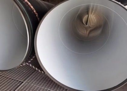 Q235 तेल निर्माण परियोजनाओं के लिए 3PE लेपित SSAW स्टील पाइप