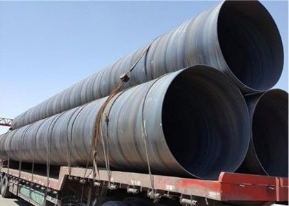 ग्रेड कोल्ड रोल्ड स्टील SSAW स्टील पाइप Q235 Q345 Ss400 मजबूत कठोरता