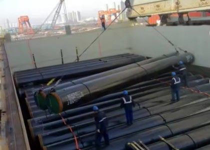 एपीआई 5एल X42 - X70 PSL1 PSL2 Ssaw Spiral Carbon Steel Pipe ट्रांसमिशन पाइप