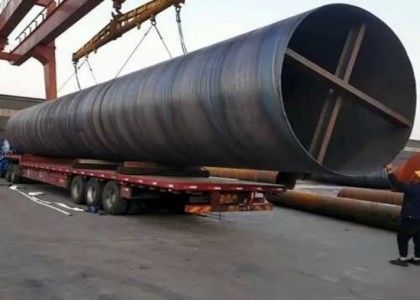 Q235 Q195 ग्रेड A B 2235 मिमी SSAW स्टील पाइप 5 मिमी-25.4 मिमी दीवार के साथ