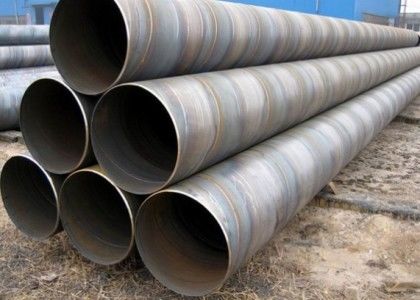 SSAW कार्बन स्टील पाइप निर्माता ट्यूब वेल्डेड गोल प्रकार गर्म लुढ़का हुआ