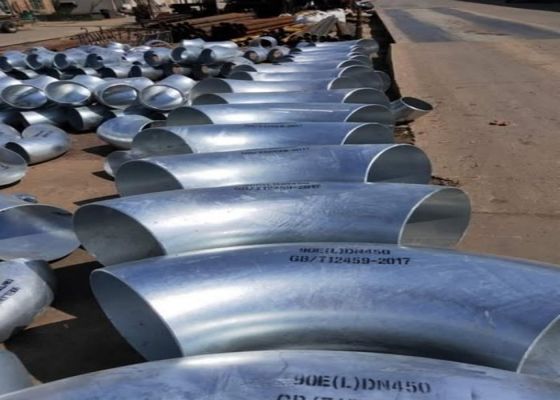 ASME B16.9 मानक और कोल्ड बेंडिंग तकनीक के साथ फोर्गेड स्टेनलेस स्टील पाइप फिटिंग