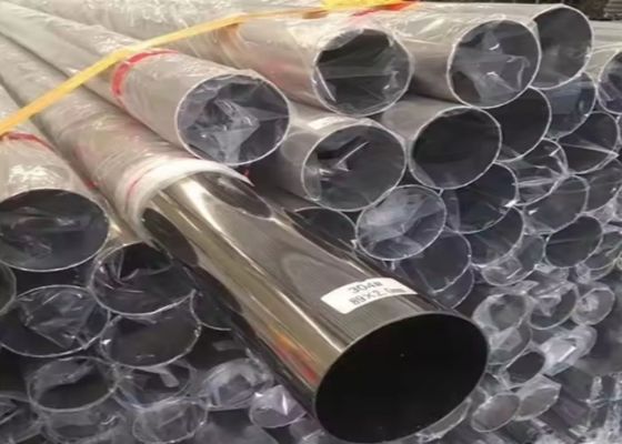 ASTM A554 स्टेनलेस स्टील पाइप टयूबिंग जिसमें 1/4 इंच - 48 इंच का आकार रेंज और 0.3mm-150mm मोटाई है