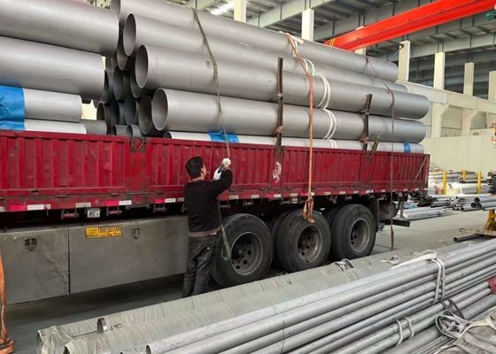 उच्च तापमान के प्रतिरोधी चौड़ाई के साथ 48 इंच स्टेनलेस स्टील पाइप ट्यूबिंग