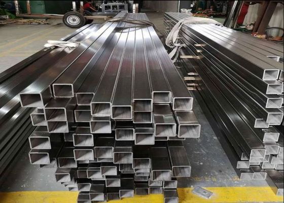 स्क्वायर शेप स्टेनलेस स्टील स्ट्रक्चरल पाइप के साथ और कोल्ड रोल्ड तकनीक