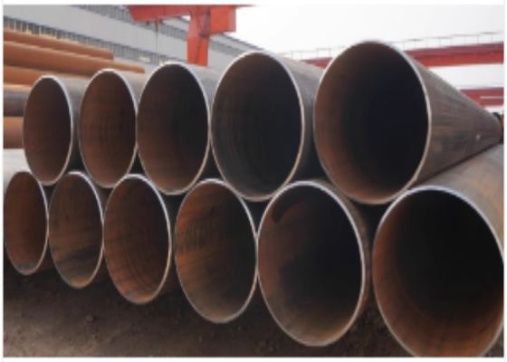 नंगे संरचना पाइप LSAW स्टील पाइप दीवार मोटाई 5mm-50mm के साथ