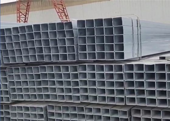 जस्ती स्टील खोखले खंड 10x10mm से 500x500mm ASTM A500