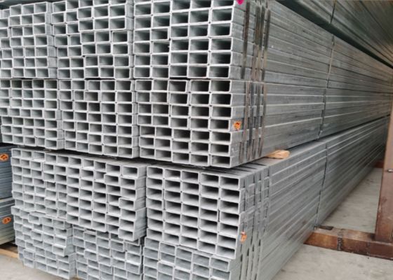 स्टील खोखले सेक्शन 0.5-50 मिमी मोटाई ASTM A500 संरचनात्मक पाइप के लिए