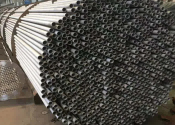 गोल हीट एक्सचेंजर स्टील ट्यूब 0.7-30MM दीवार मोटाई ASME आईएसओ