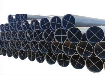 संरचनात्मक और ढेर अनुप्रयोगों के लिए EN10210 मानक के साथ 3PE और 3PP लेपित LSAW स्टील पाइप