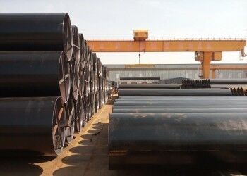 EN10219 मानक LSAW स्टील पाइप 355.6mm-2320mm व्यास और 5mm-50mm दीवार मोटाई के साथ भारी शुल्क अनुप्रयोगों के लिए