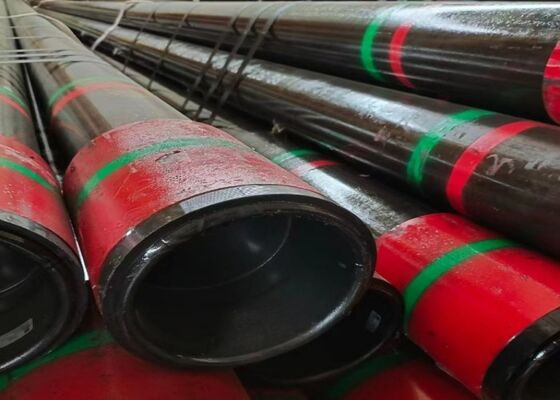 एपीआई 5सीटी ट्यूबिंग पी110 ग्रेड सीमलेस स्टील पाइप एपीआई स्पेस 5सीटी और आईएसओ 11960 मानकों के अनुरूप