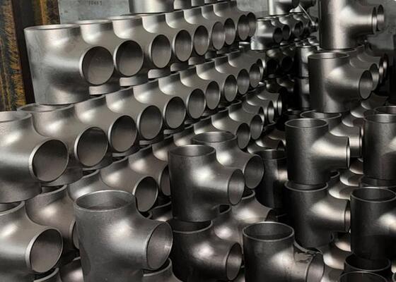 उच्च संक्षारण प्रतिरोध स्टेनलेस स्टील पाइप फिटिंग बट वेल्डिंग कनेक्शन और जस्ती सतह उपचार के साथ