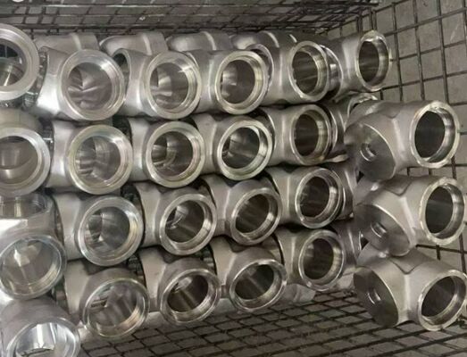 उच्च संक्षारण प्रतिरोध स्टील पाइप फिटिंग सटीक मशीनिंग सहिष्णुता के साथ +/- 0.01 मिमी और अनुकूलित OEM समर्थन