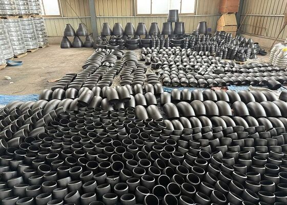 तेल और गैस अनुप्रयोगों के लिए 150 PSI से 2500 PSI दबाव रेटिंग वाले हॉट रोल्ड कार्बन स्टील फिटिंग्स