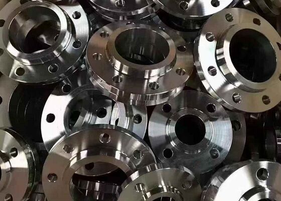 Flat Face Steel Flanges with Welded Connection for Class 150-2500 Pressure Applications